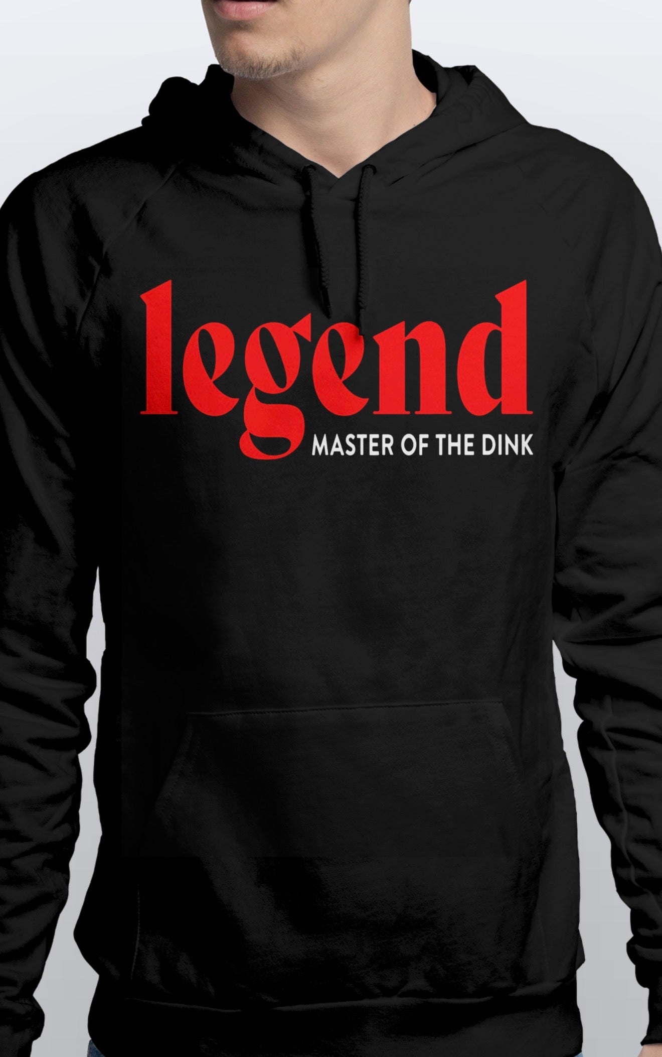 Legend master of the Dinks Warm Pullover Pickleball HOODIE unisex Sizes S-3XL