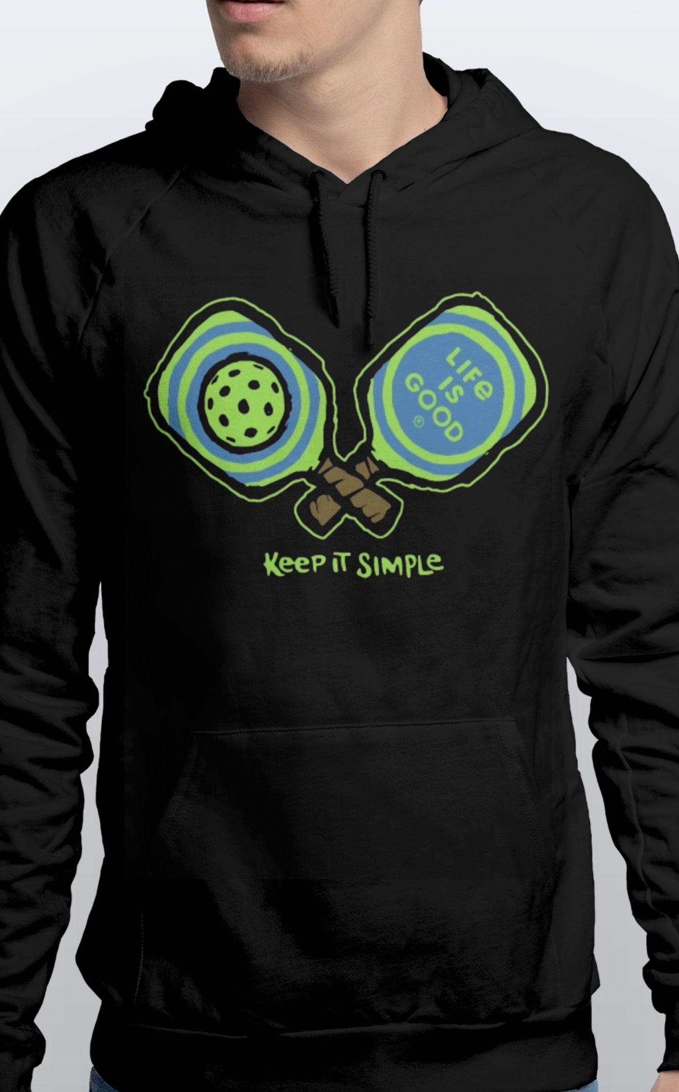 Keep it simple warm Pullover Pickleball HOODIE unisex Sizes S-3XL