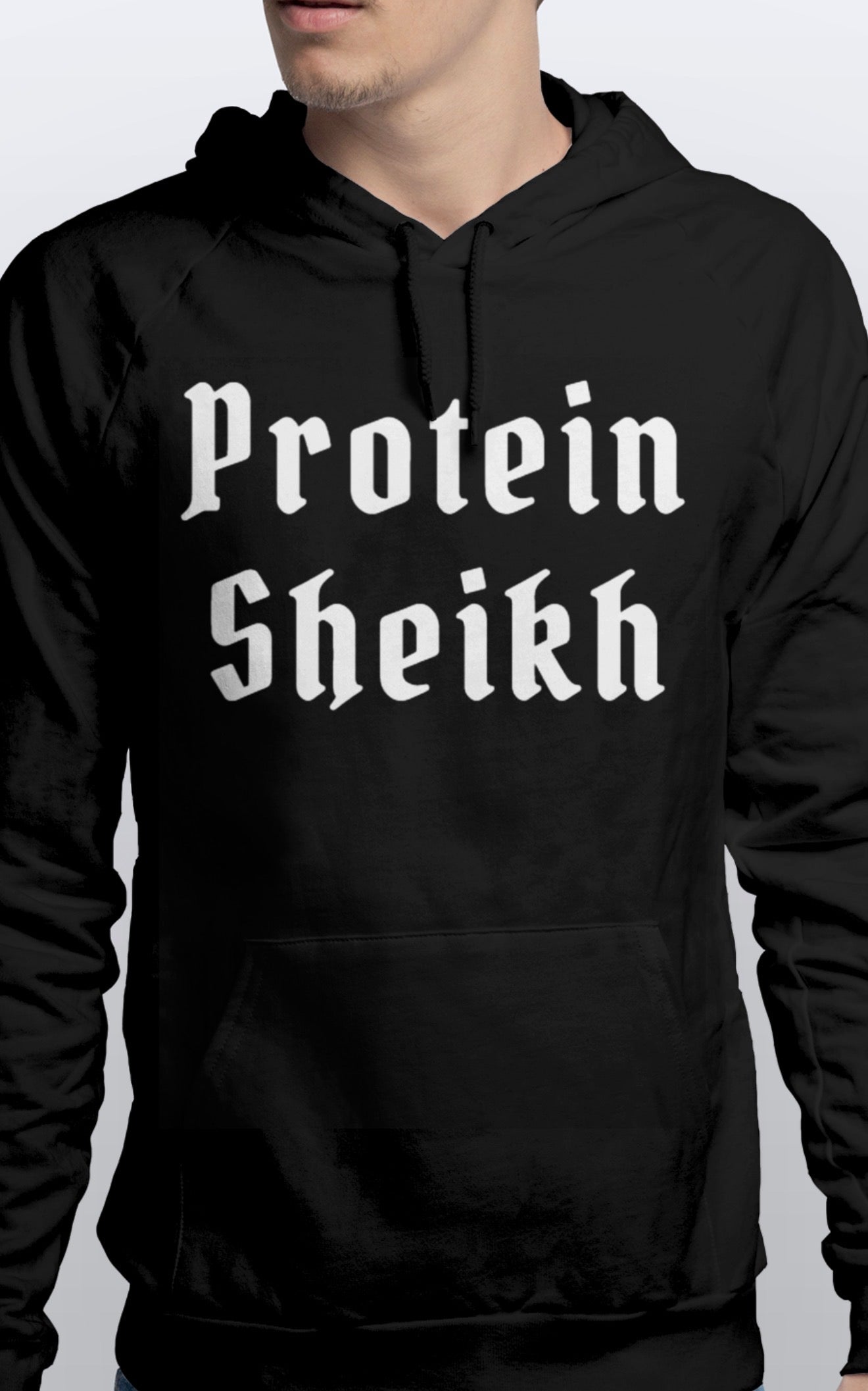 Pullover Unisex Hoodie Protein Sheikh Soft cotton Sizes S-3XL