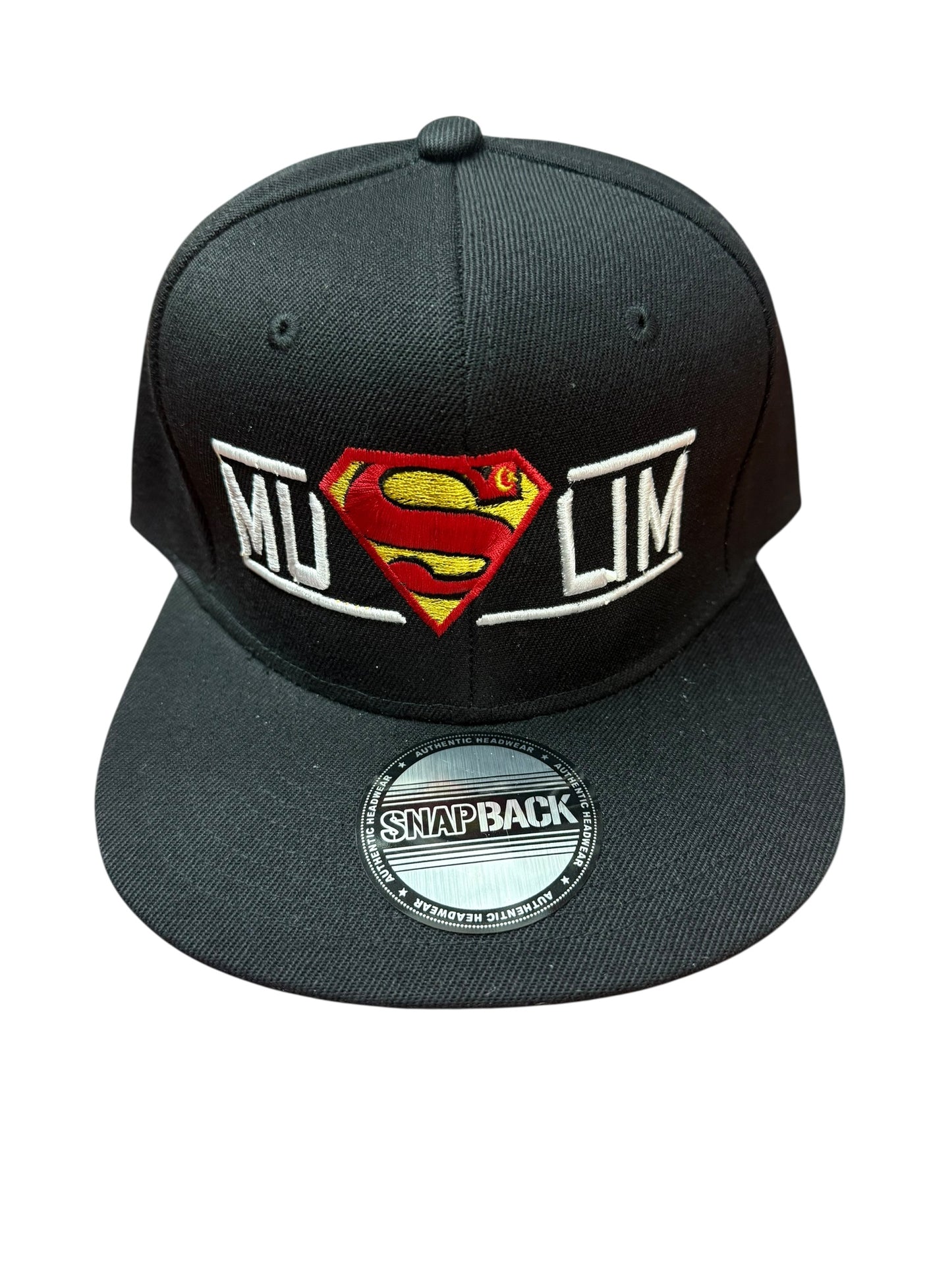 Muslim Superman Snapback Gift Flat Bill Trucker Hat