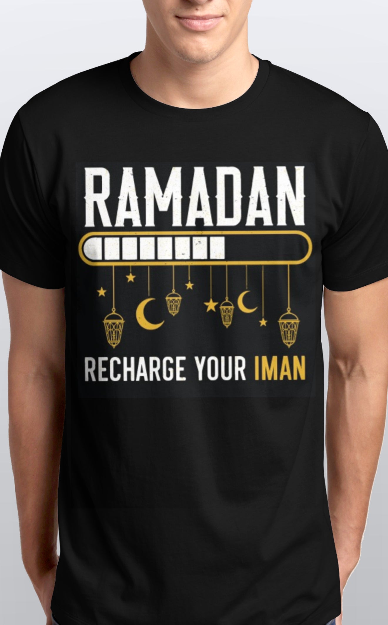 Unisex Ramadan Recharge Your Iman soft cotton T shirt Sizes S-5XL