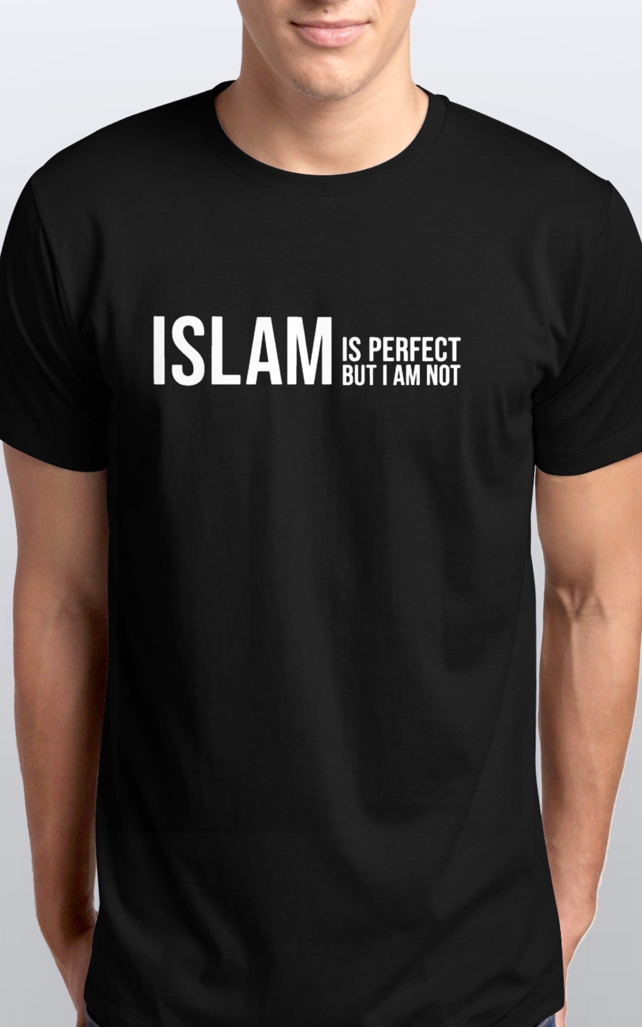 Unisex Islam is perfect but I am Not Soft cotton T shirt Sizes S-5XL