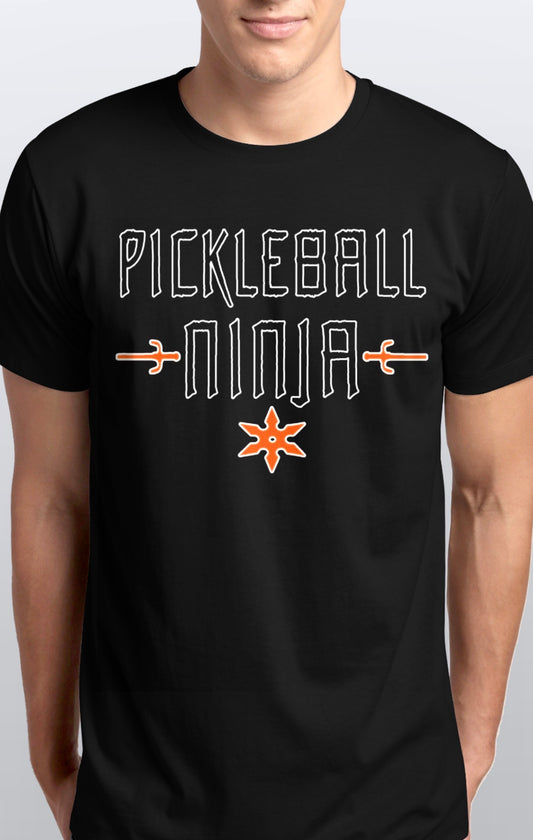 Pickleball Ninja soft cotton T-Shirt unisex