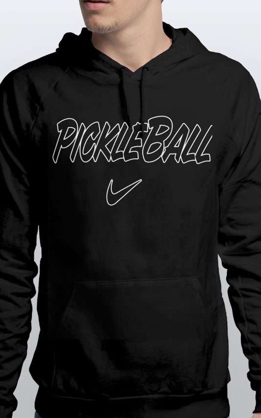 Warm Pullover Pickleball checkmark HOODIE unisex Sizes S-3XL