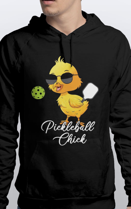 Pickleball chick Warm Pullover Pickleball HOODIE unisex Sizes S-3XL