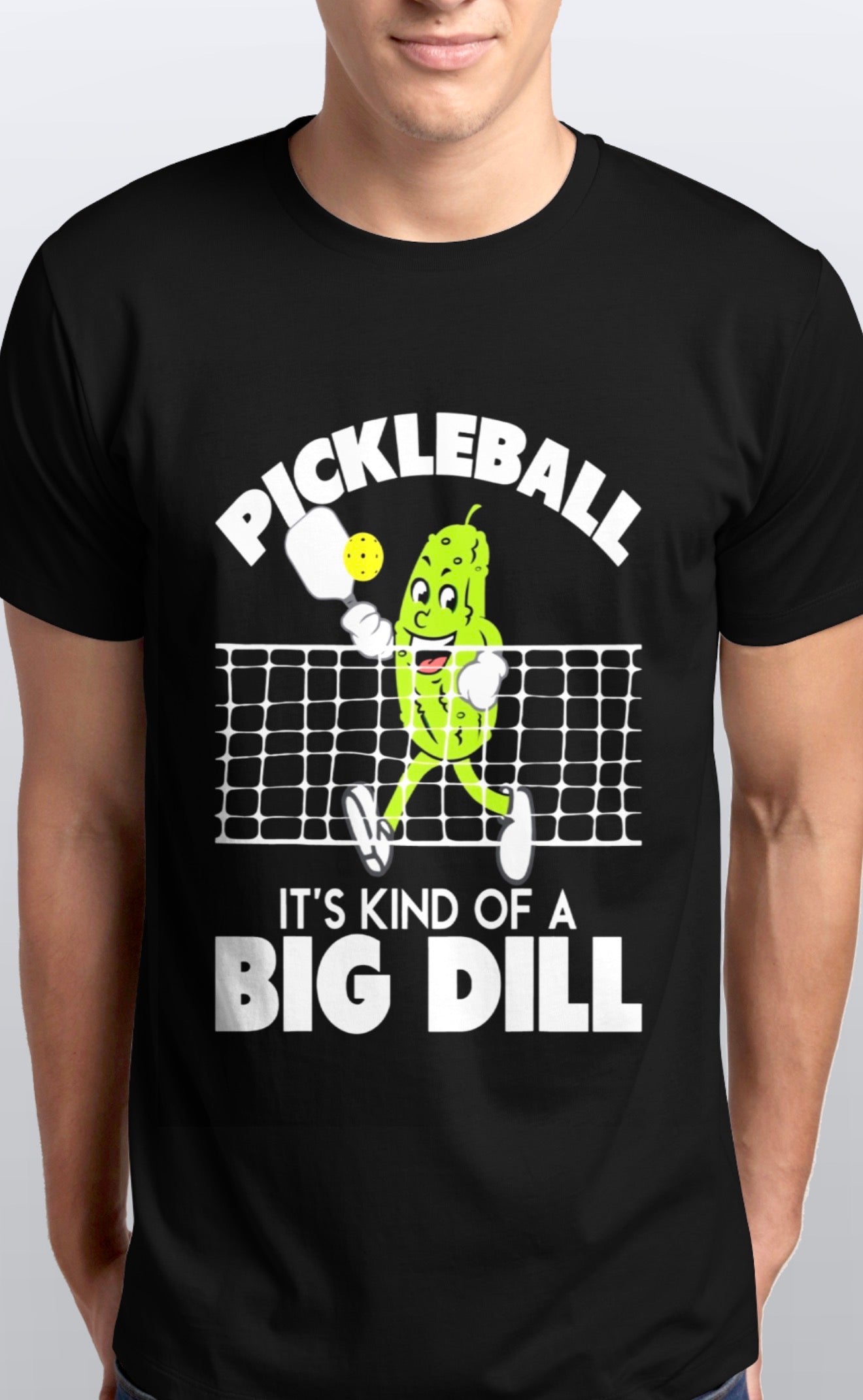 Pickleball it’s a kind of a big dill soft cotton T-Shirt unisex Sizes S-5XL
