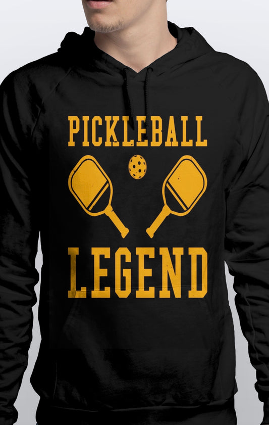 Pickleball Legend warm Pullover Pickleball HOODIE unisex Sizes S-3XL