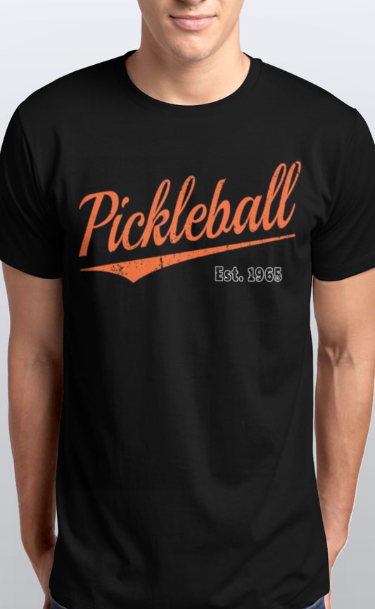 Pickleball est 1965 soft cotton T-Shirt unisex Sizes S-5XL