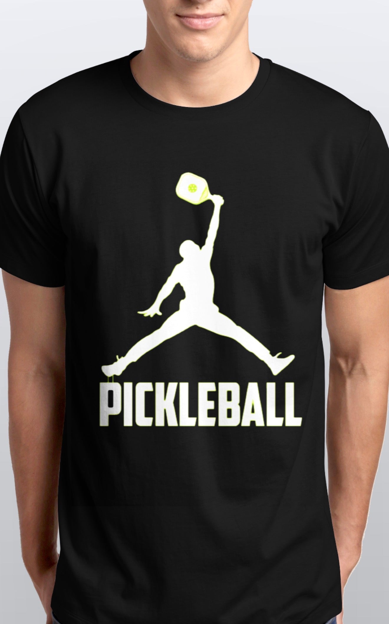 And 1 flying basketball Jordan style Pickleball soft cotton T-Shirt unisex Sizes S-5XL