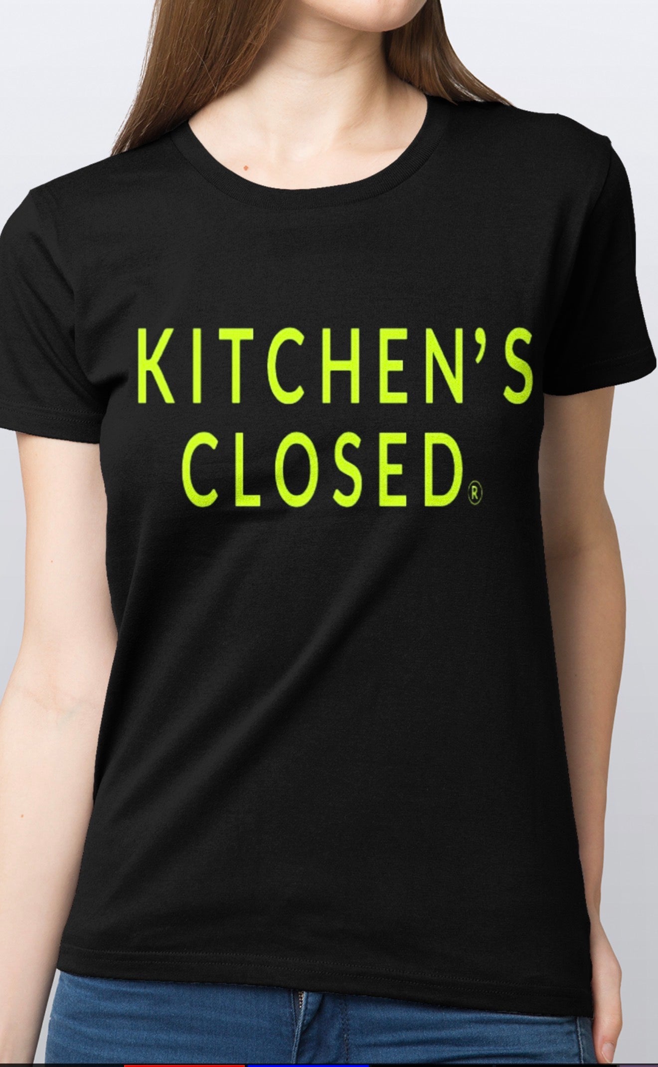 kitchen’s closed Pickleball soft cotton T-Shirt woman’s Sizes S-3XL